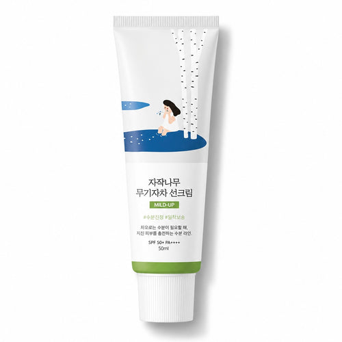 ROUND LAB - Birch Juice Moisturizing Mild-Up Sunscreen SPF50+ PA++++ - 50ml