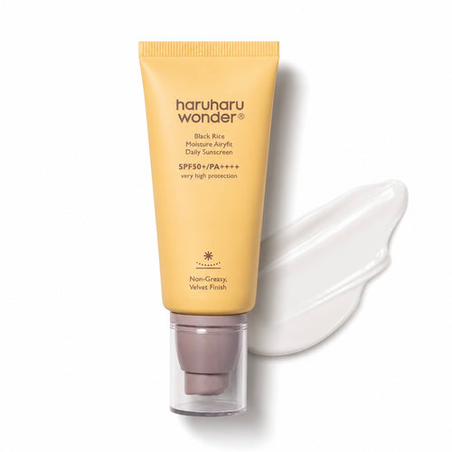 Haruharu Wonder - Black Rice Moisture Airyfit Sunscreen SPF50+ PA++++ - 50ml