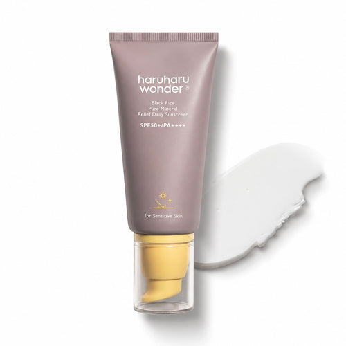 Haruharu Wonder - Black Rice Pure Mineral Relief Daily Sunscreen SPF 50+ PA++++ - 50ml