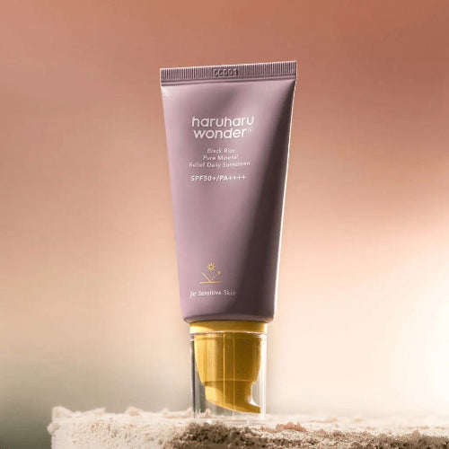Haruharu Wonder Black Rice Pure Mineral Relief Daily Sunscreen SPF 50+ PA++++ - 50ml Hover