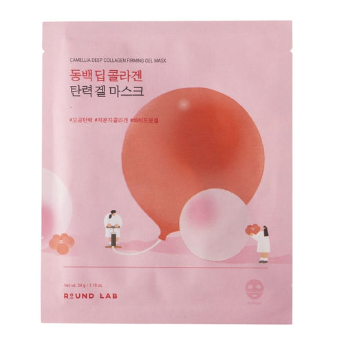 ROUND LAB Camellia Deep Collagen Firming Gel Mask - 34g