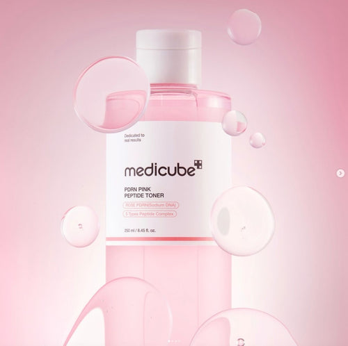 medicube PDRN Pink Cica Soothing Toner - 250ml Hover